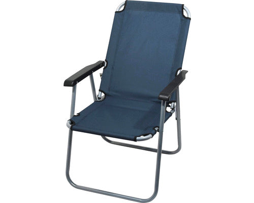 Folding Camping Chair – Dark Blue