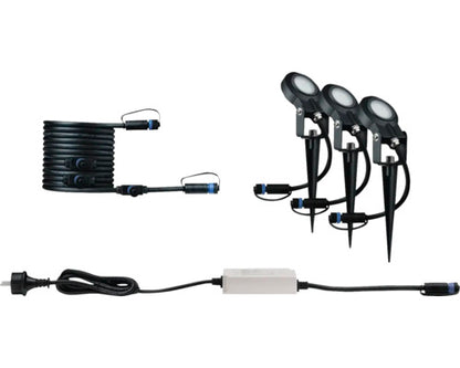 LED Outdoor Garden Spotlight Starter Kit