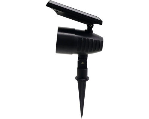 LED Solar Garden Spike Light – Black