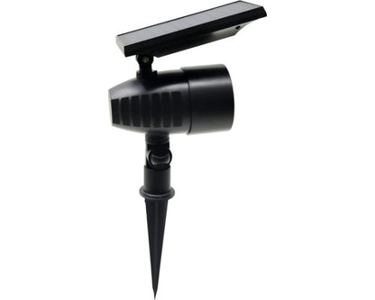 LED Solar Garden Spike Light – Black