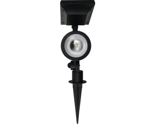 LED Solar Garden Spike Light – Black