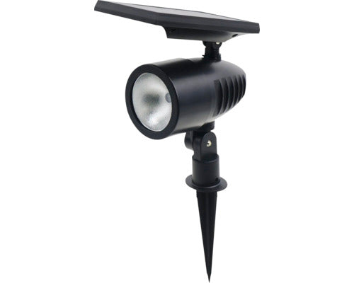 LED Solar Garden Spike Light – Black