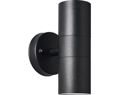 Outdoor Up & Down Wall Light – Black