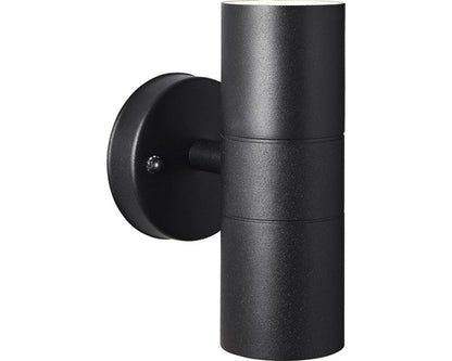 Outdoor Up & Down Wall Light – Black
