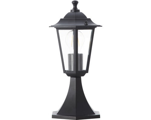 Outdoor Pedestal Light – Black