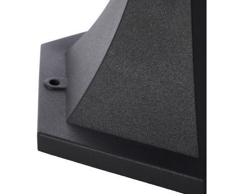 Outdoor Pedestal Light – Black
