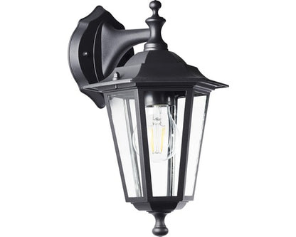Outdoor Wall Lantern – Black