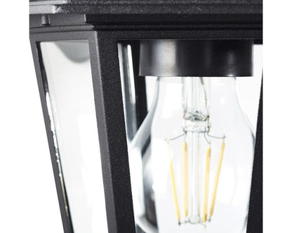 Outdoor Wall Lantern – Black