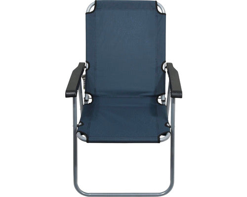 Folding Camping Chair – Dark Blue