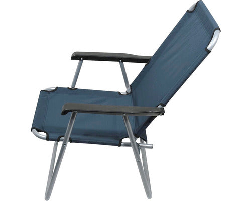 Folding Camping Chair – Dark Blue