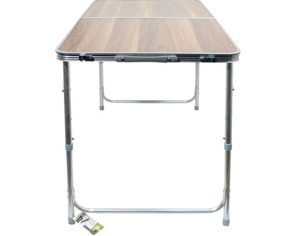 Folding Camping Table – 120 × 60 × 66 cm