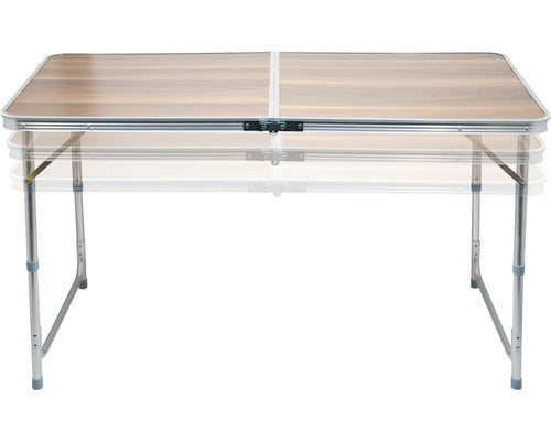 Folding Camping Table – 120 × 60 × 66 cm